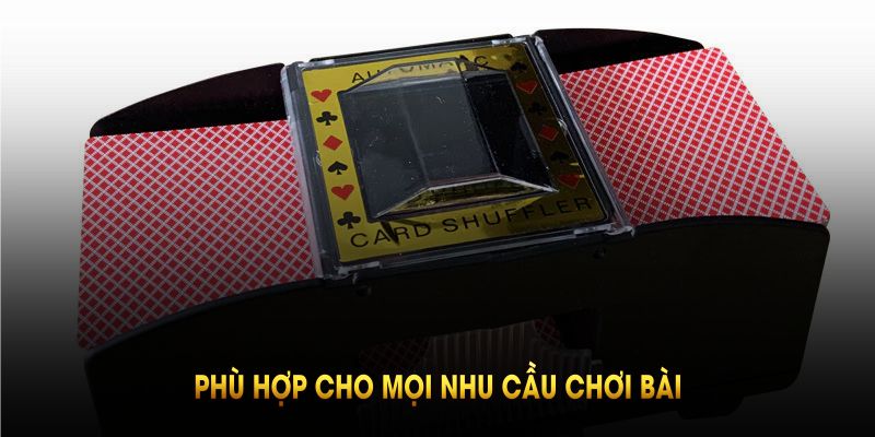 Máy chia bài đa dạng về thiết kế, công năng, phù hợp cho mọi nhu cầu chơi bài