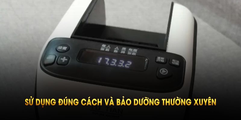 Máy chia bài cần sử dụng đúng cách và bảo dưỡng thường xuyên